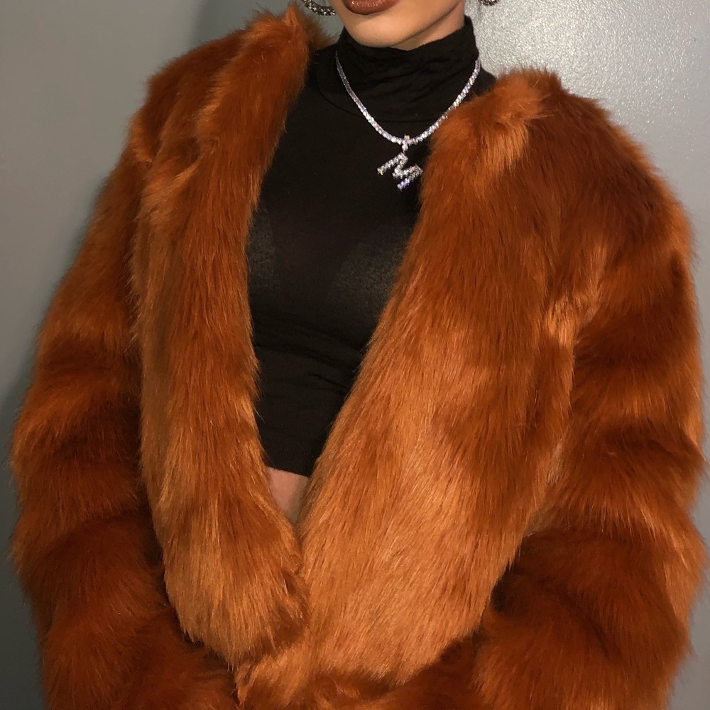 Faux Fur Coat